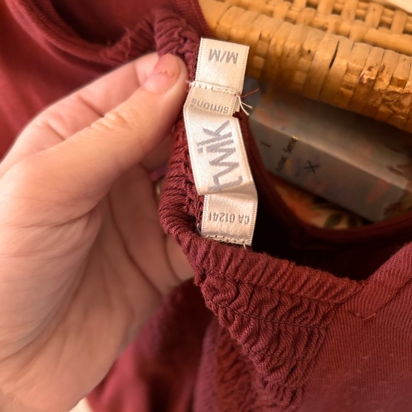 | SOLD | Puff sleeve midi smock back Twik Dress - Picture 5 of 5